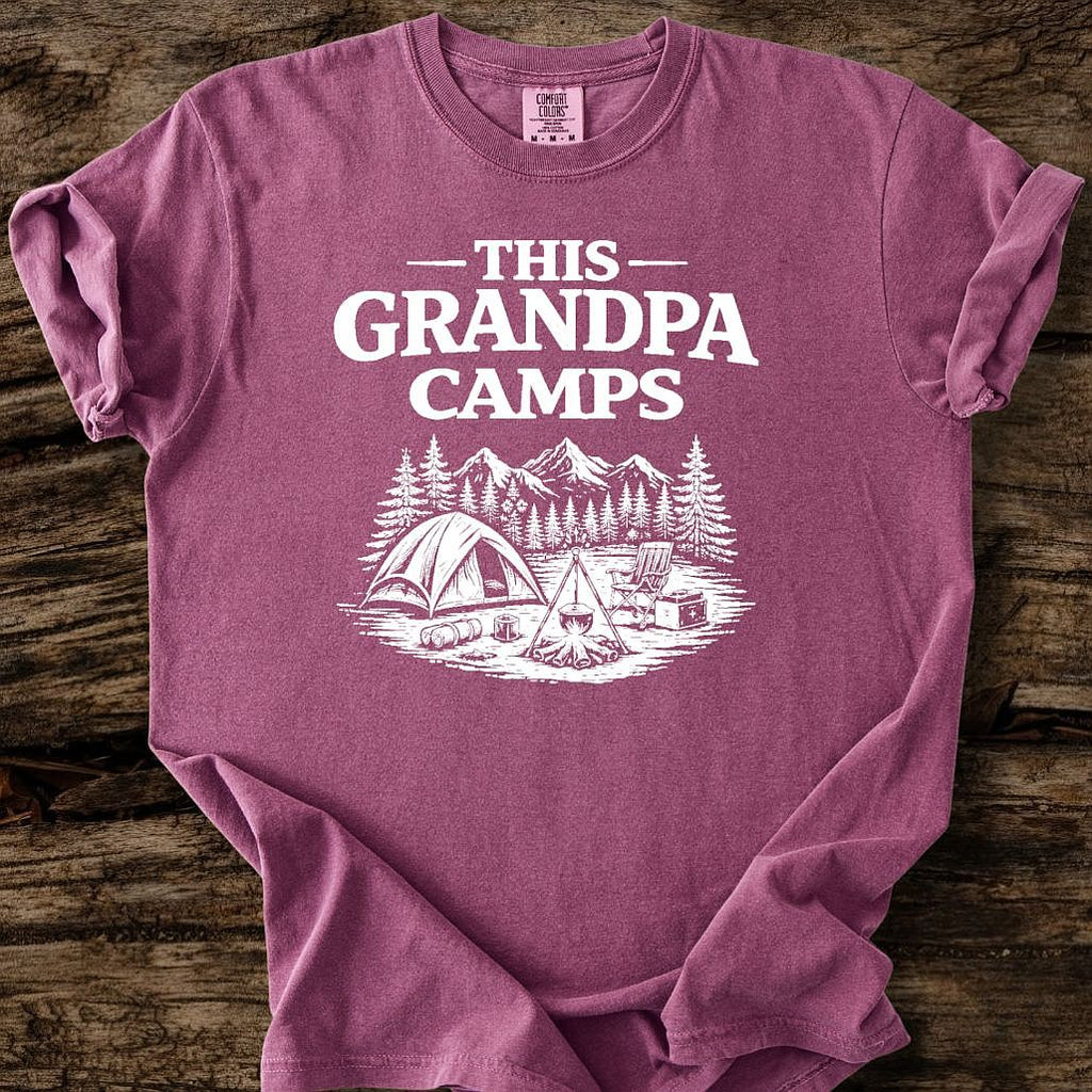 This Grandpa Camps T-Shirt