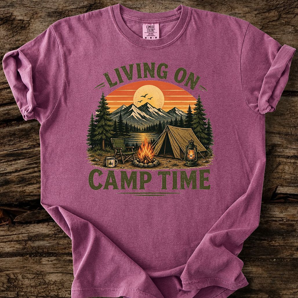 Living On Camp Time T-Shirt