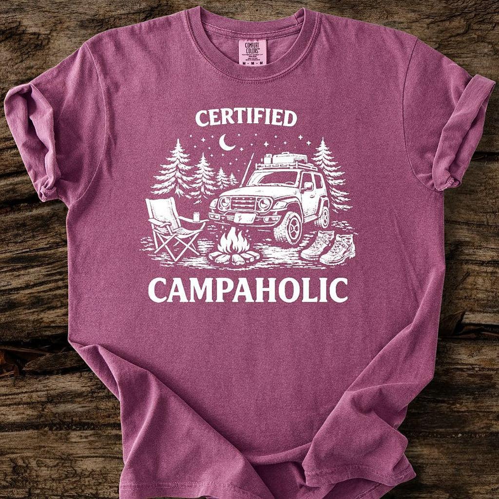 Certified Campaholic T-Shirt