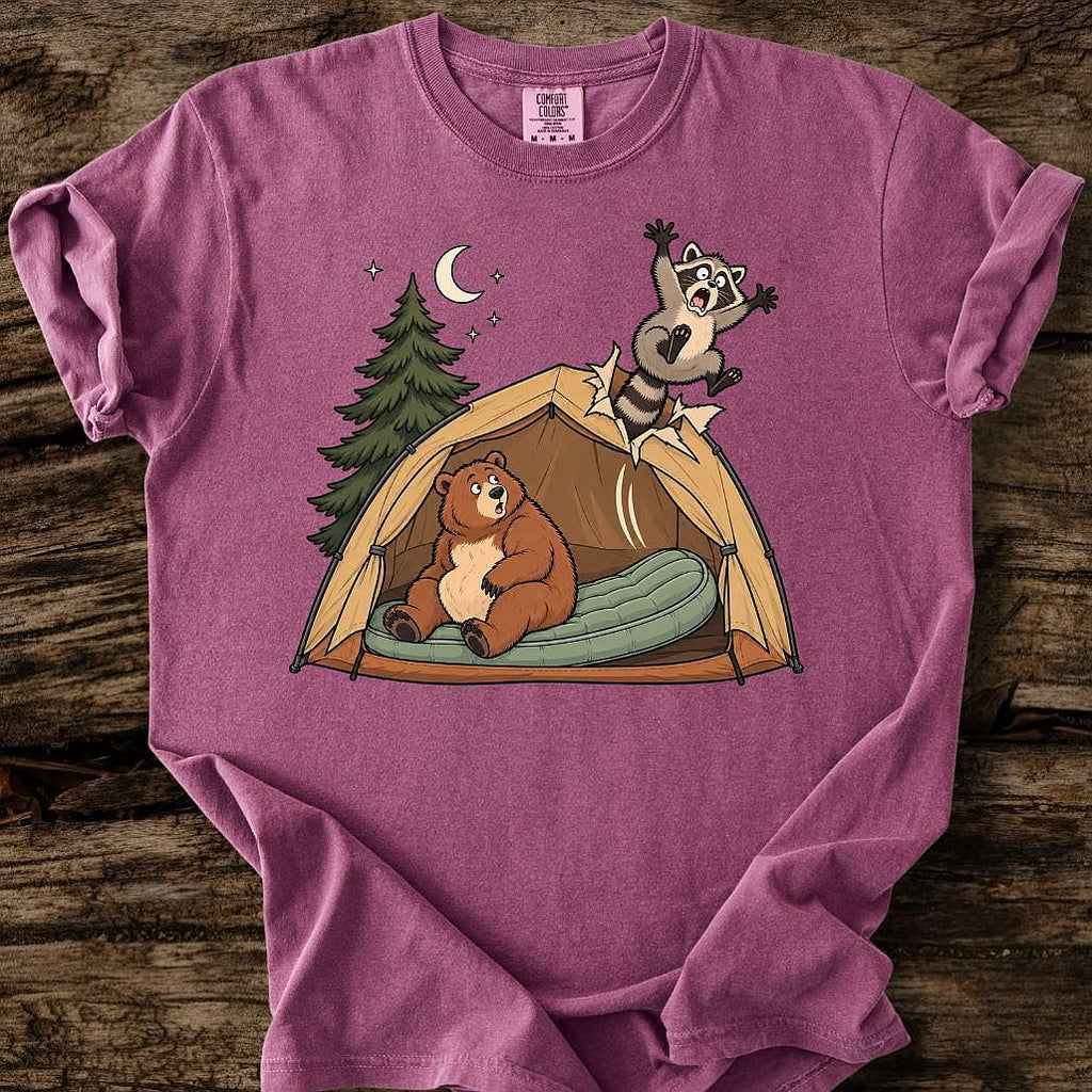 Raccoon Lift Off T-Shirt