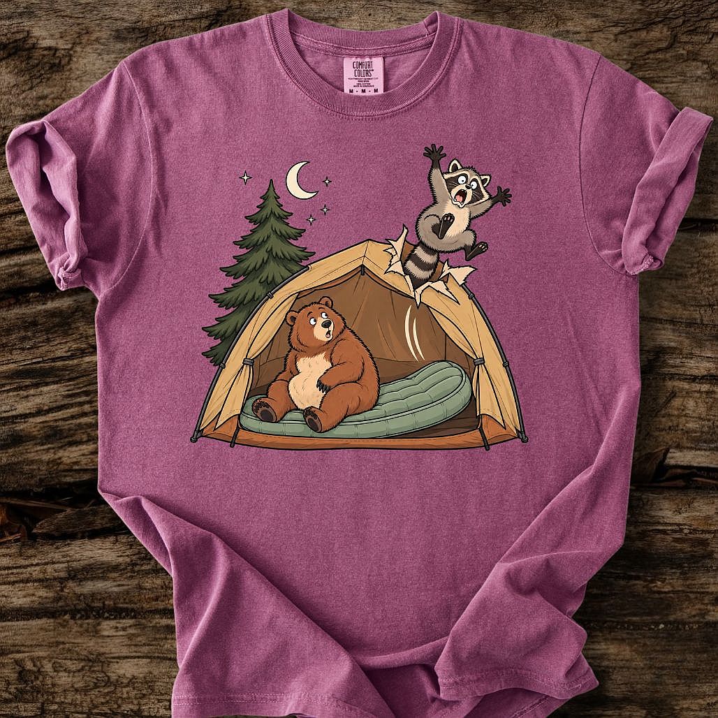 Raccoon Lift Off T-Shirt