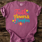 Faith Flowers & Campfires T-Shirt