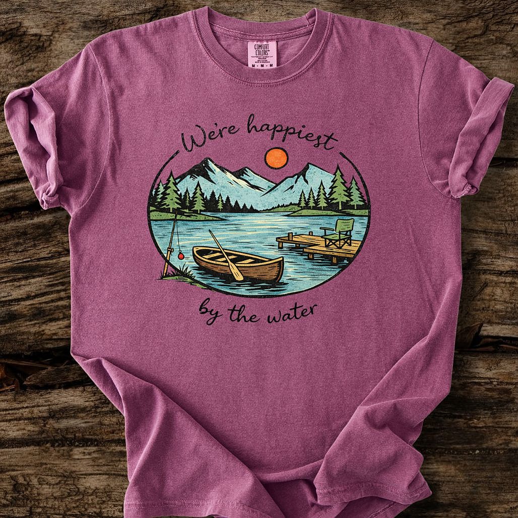 We're Happiest By The Water T-Shirt