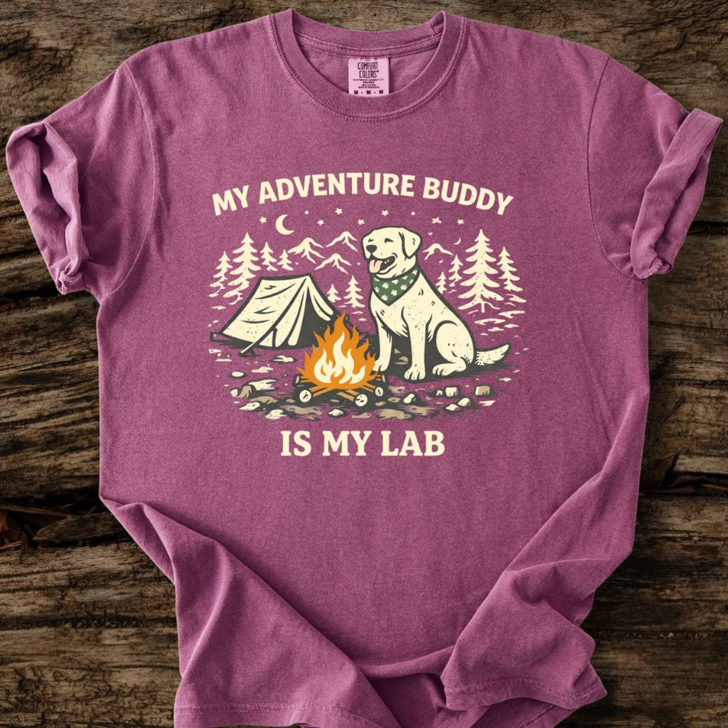 My Adventure Buddy Is My Lab T-Shirt