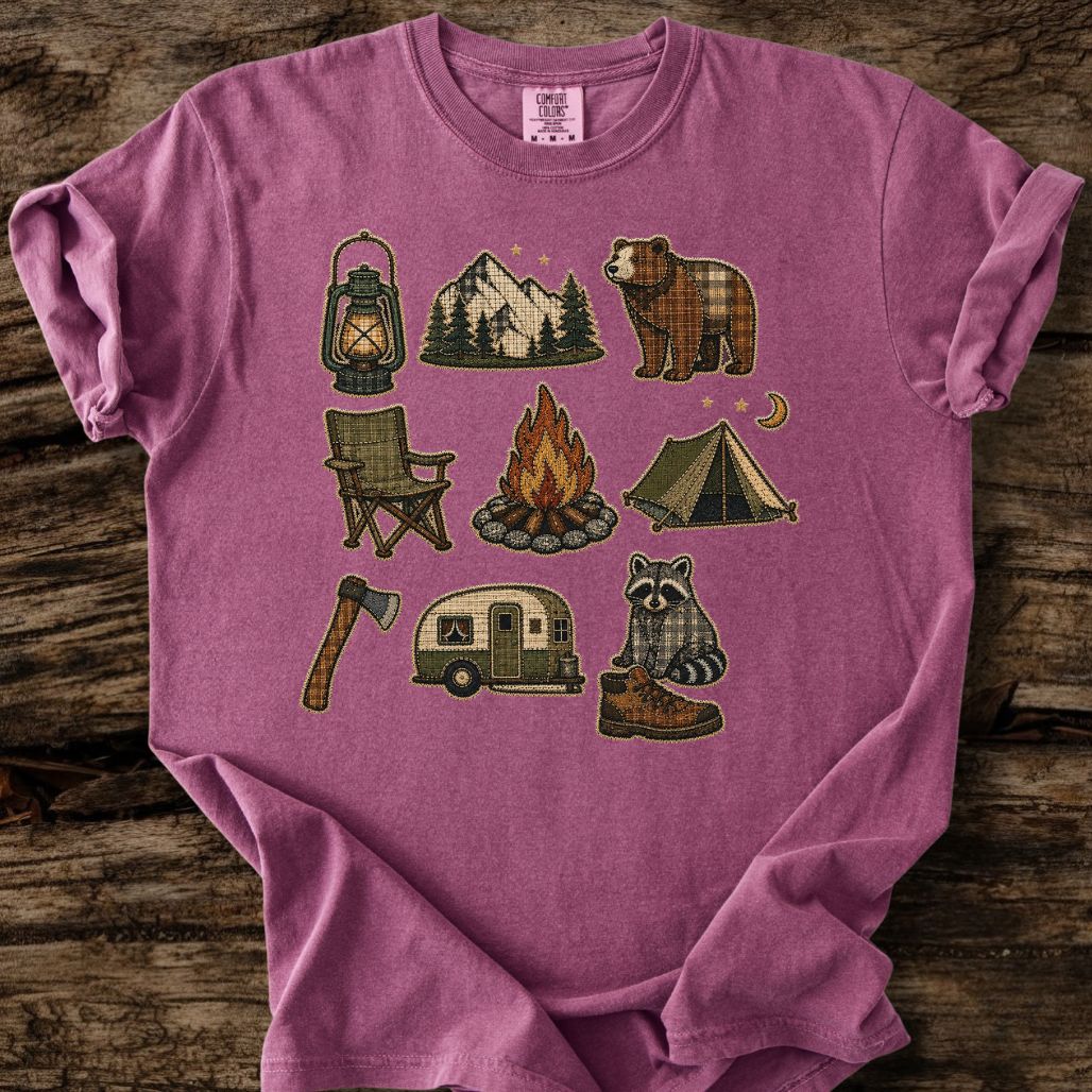 Camp Keepsakes Faux Patchwork T-Shirt