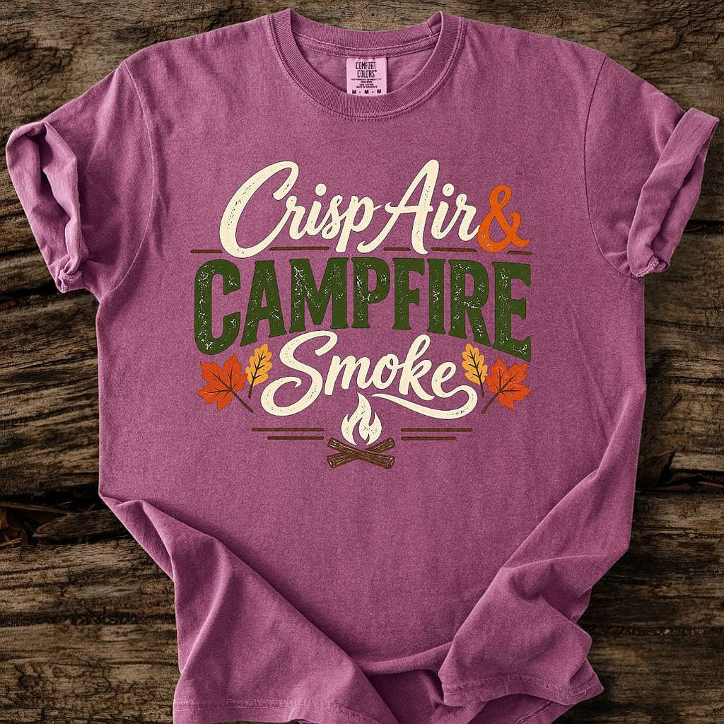Crisp Air & Campfire Smoke T-Shirt