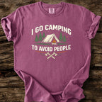 I Go Camping To Avoid People T-Shirt