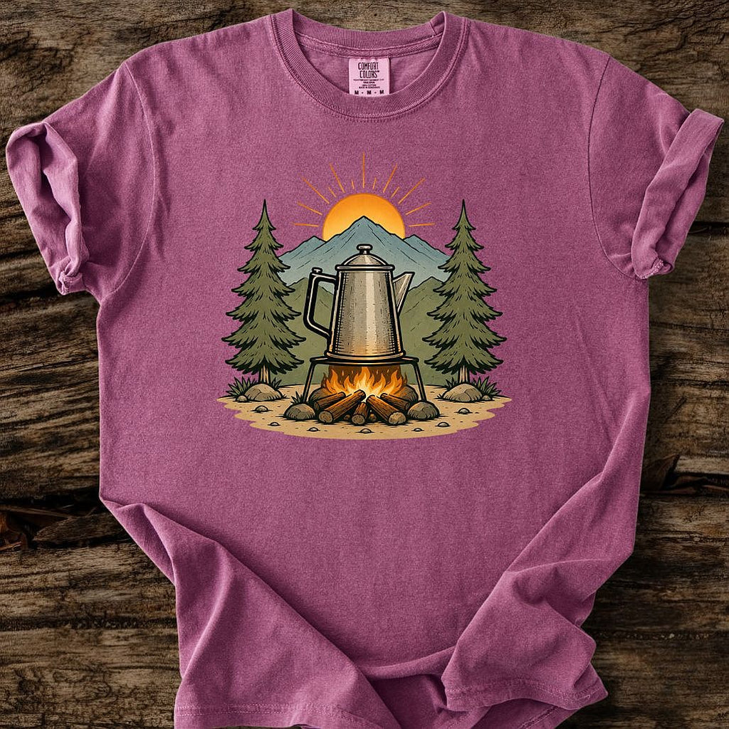 Camp Coffee Pot T-Shirt