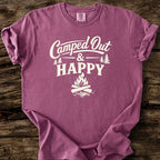 Camped Out & Happy T-Shirt