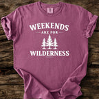 Weekends Are For Wilderness T-Shirt