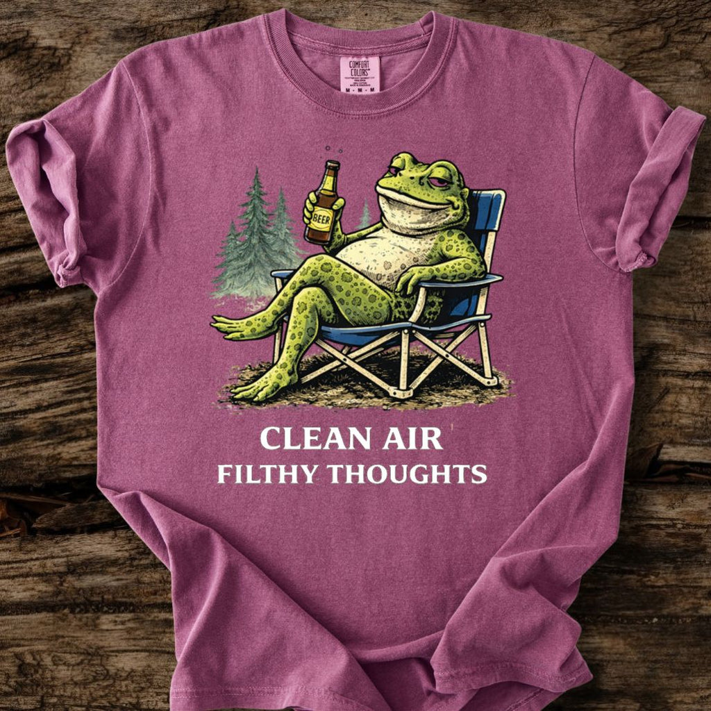 Clean Air - Filthy Thoughts T-Shirt