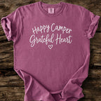 Happy Camper Grateful Heart T-Shirt