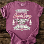 Super Sexy Camping Lady T-Shirt