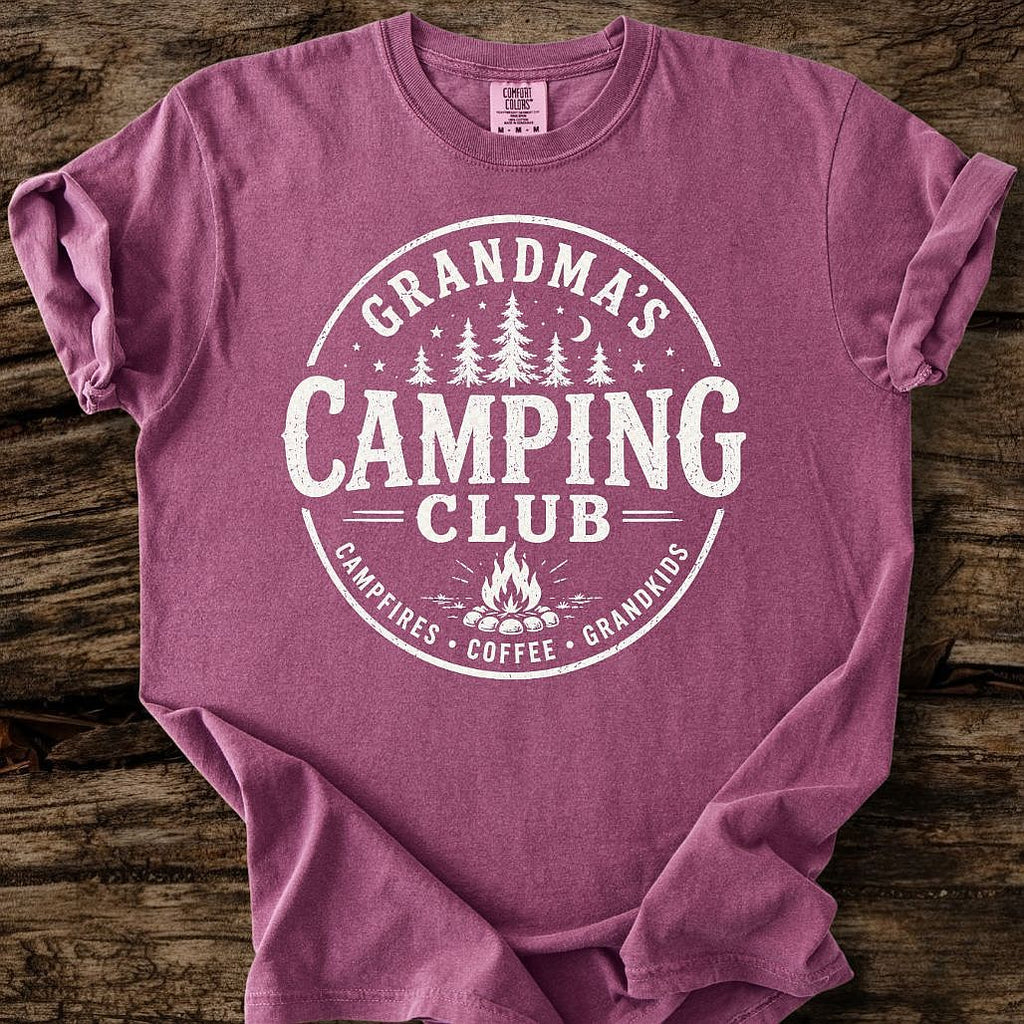 Grandma's Camping Club T-Shirt