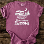 Currently Parked Somewhere Awesome T-Shirt