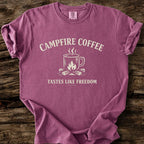 Campfire Coffee Tastes Like Freedom T-Shirt