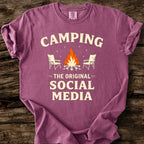 Camping: The Original Social Media T-Shirt