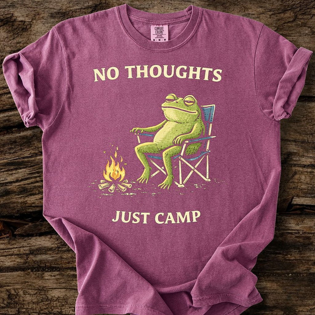 No Thoughts Just Camp T-Shirt