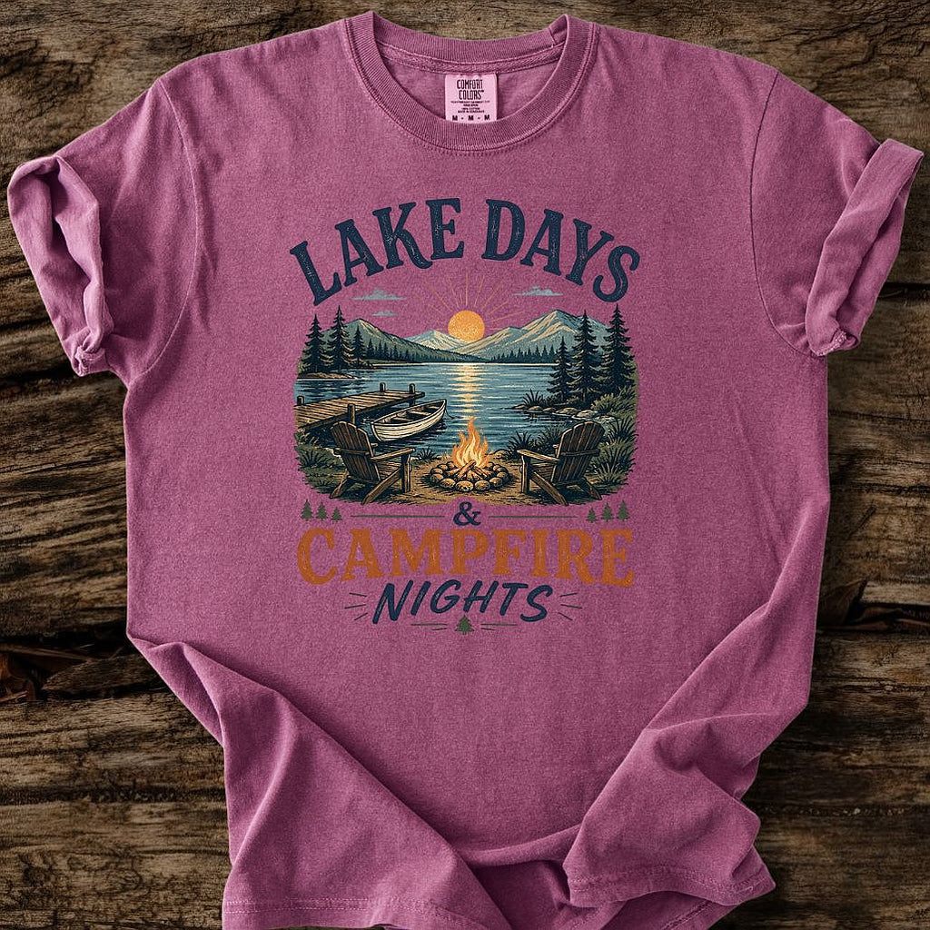Lake Days & Campfire Nights T-Shirt