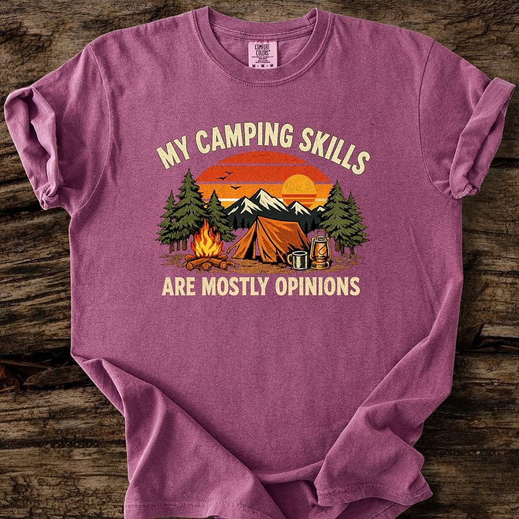 My Camping Skills T-Shirt