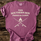 This Southern Boy Fishes & Camps T-Shirt