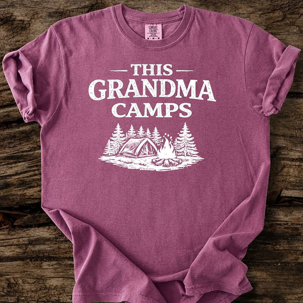 This Grandma Camps T-Shirt