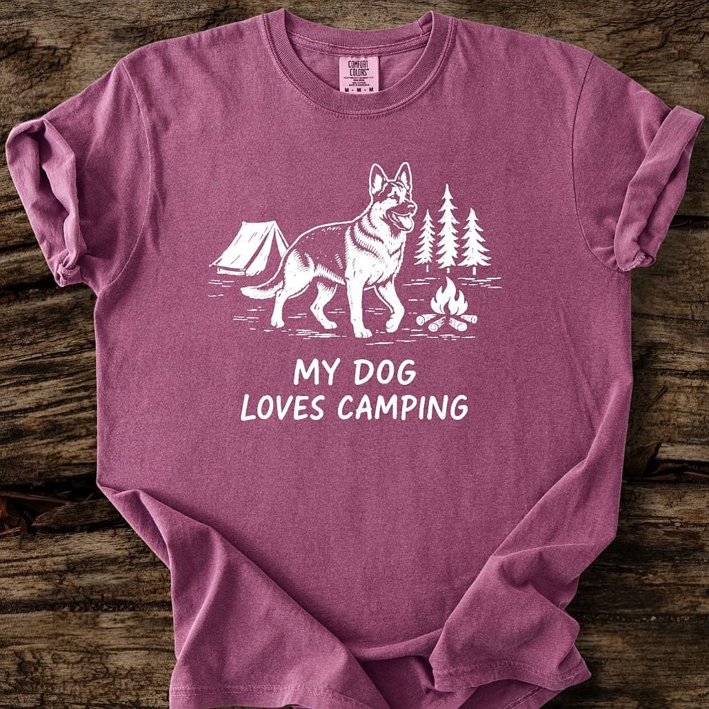 My Dog Loves Camping T-Shirt