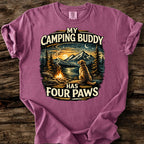My Camping Buddy Has Four Paws T-Shirt