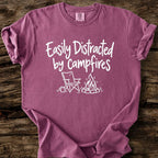 Easily Distracted By Campfires T-Shirt