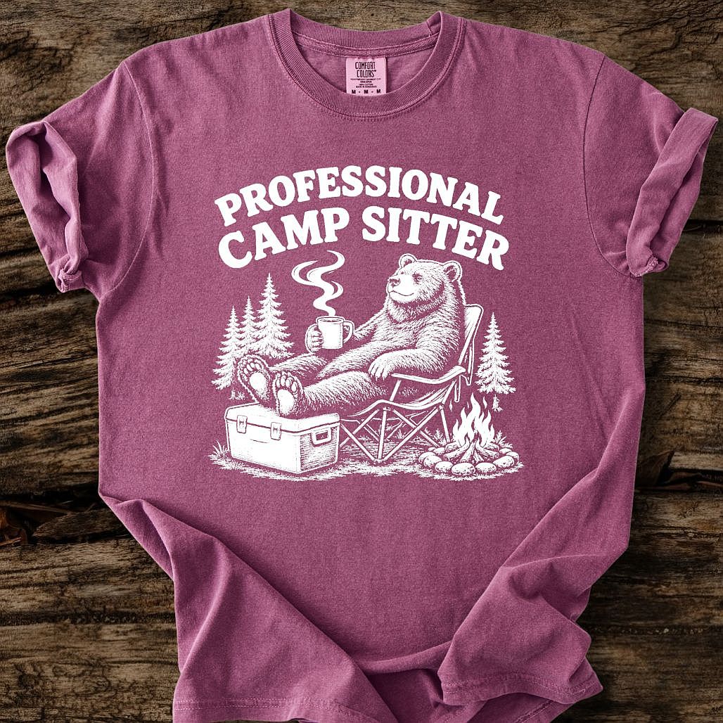 Professional Camp Sitter T-Shirt