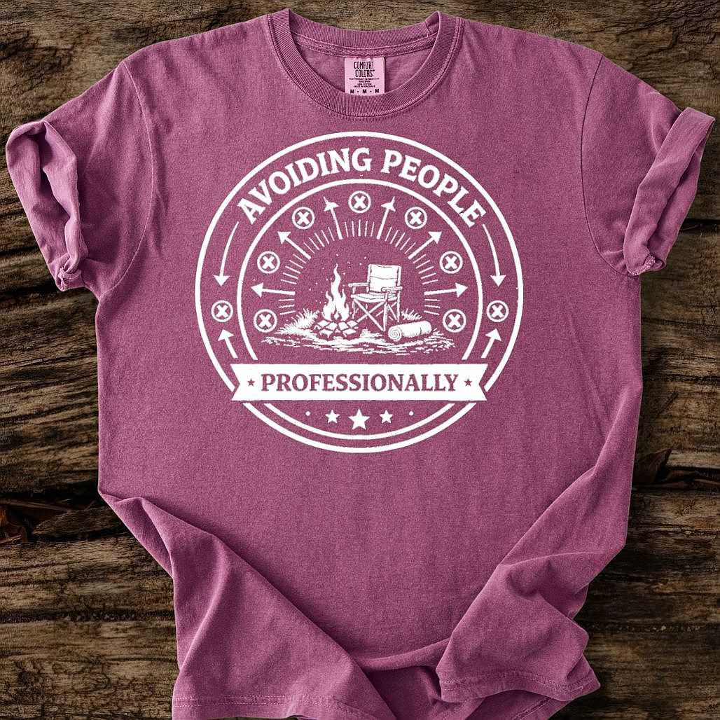 Avoiding People Professionally T-Shirt