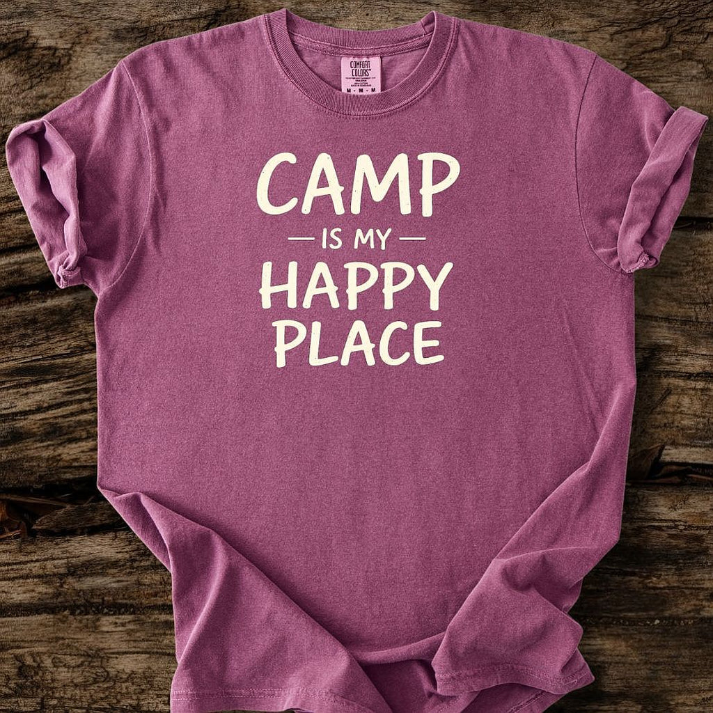 Camp Is My Happy Place T-Shirt