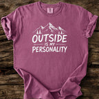 Outside Is My Personality T-Shirt