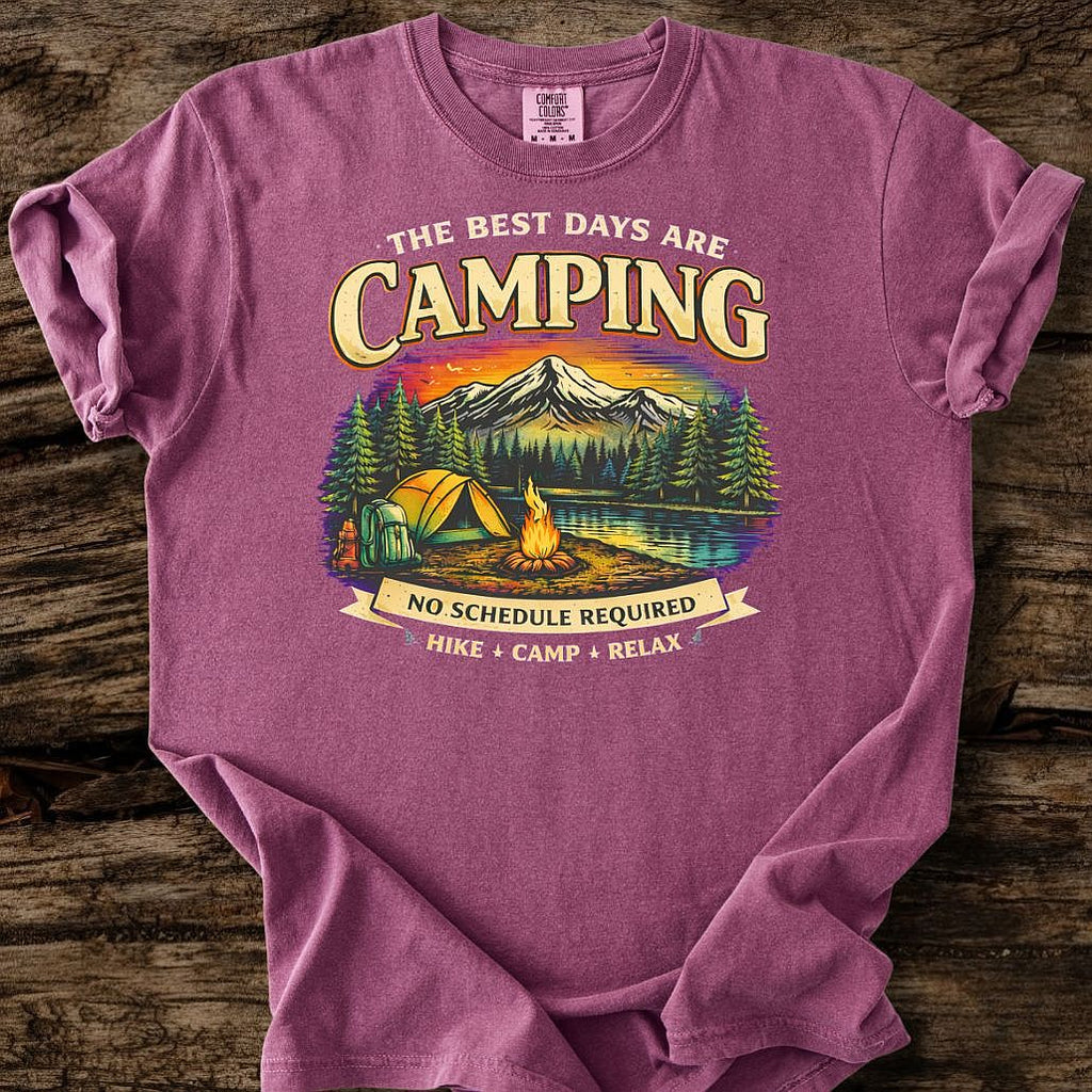 Best Days Are Camping T-Shirt