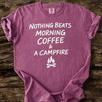 Morning Coffee & Campfire T-Shirt