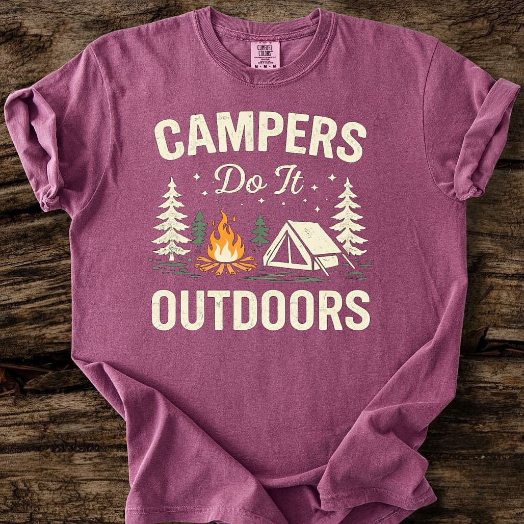 Campers Do It Outdoors T-Shirt