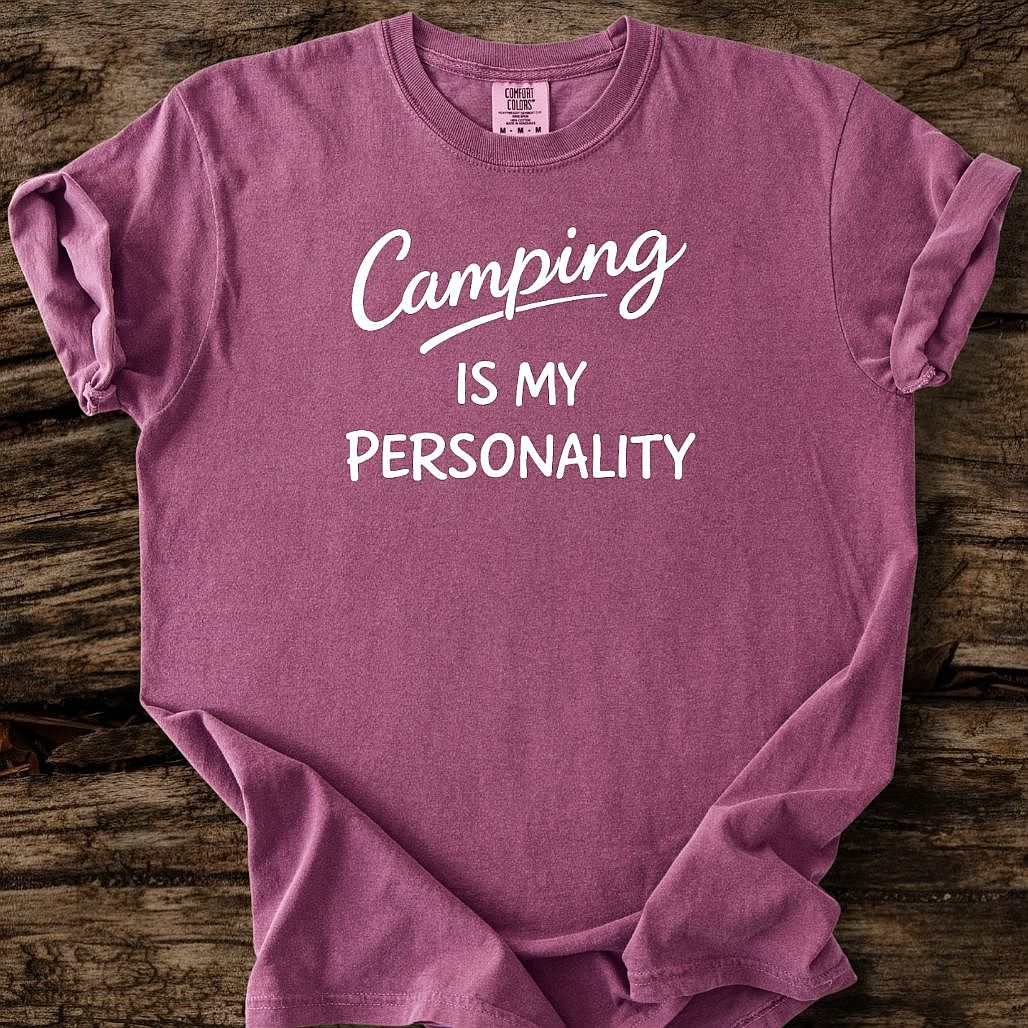 Camping Is My Personality T-Shirt
