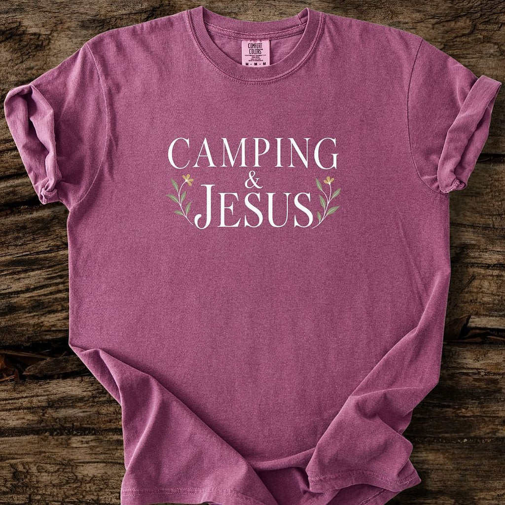 Camping & Jesus T-Shirt