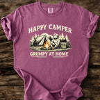 Happy Camper - Grumpy At Home T-Shirt