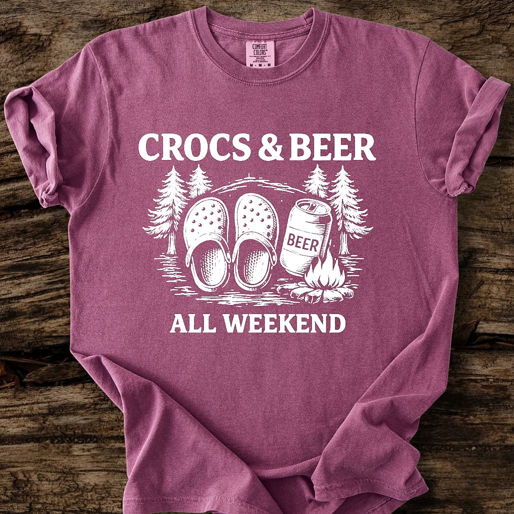 Crocs & Beer All Weekend T-Shirt