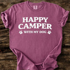 Happy Camper With My Dog T-Shirt